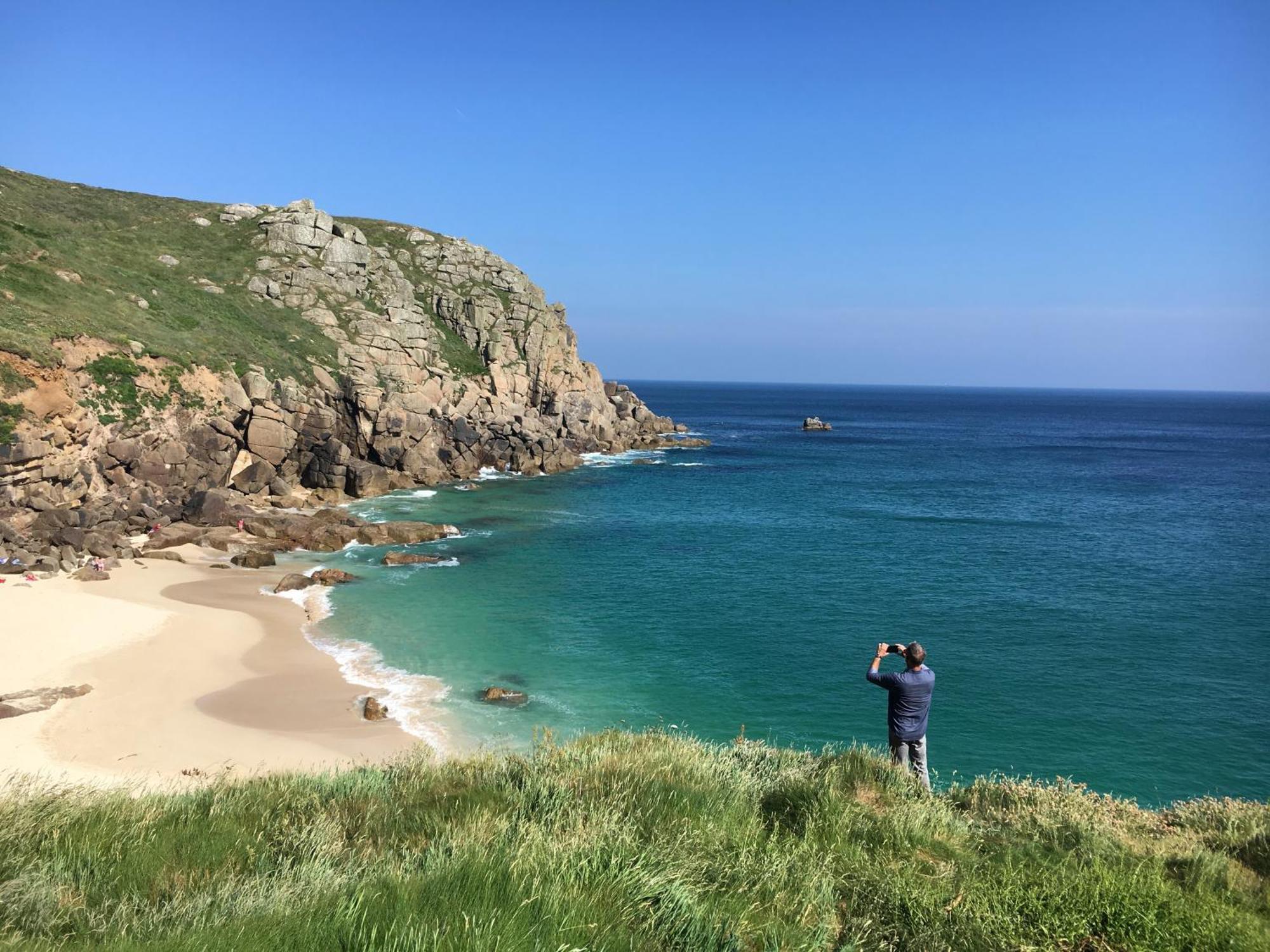 Trengothal Barn Porthcurno Exterior foto