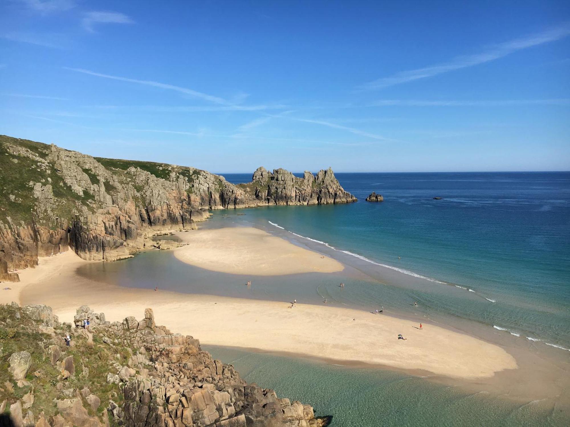 Trengothal Barn Porthcurno Exterior foto